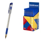 Ручка шариковая ErichKrause ULTRA-30 Gold Stick Grip, Super Glide, узел 0.7 мм, синяя  (артикул 10999337)  большой выбор товаров оптом и в розницу по низким ценам с доставкой