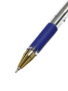 Ручка шариковая ErichKrause ULTRA-30 Gold Stick Grip, Super Glide, узел 0.7 мм, синяя (50 шт) - фото 809615476
