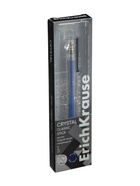 Ручка гелевая ErichKrause Crystal Stick, узел 0.5, чернила синие - Фото 13