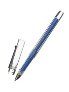 Ручка гелевая ErichKrause Crystal Stick, узел 0.5, чернила синие - Фото 10