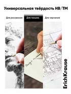 Карандаш механический 0.5 мм ErichKrause Black Pointer Gold HB - Фото 5