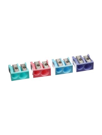 Точилка 2 отверстия ErichKrause EasySharp Duo Pastel, микс