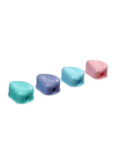 Точилка ErichKrause Charm Pastel, 1 отверстие, с контейнером, МИКС