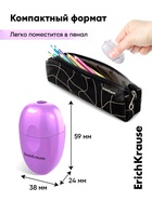 Точилка ErichKrause Eva Candy, 1 отверстие, с контейнером, МИКС  (артикул 10999356)  большой выбор товаров оптом и в розницу по низким ценам с доставкой