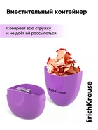 Точилка ErichKrause Eva Candy, 1 отверстие, с контейнером, МИКС - Фото 5