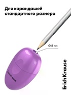 Точилка ErichKrause Eva Candy, 1 отверстие, с контейнером, МИКС  (артикул 10999356)  большой выбор товаров оптом и в розницу по низким ценам с доставкой