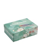 Точилка ErichKrause Wave Duo Pastel Bloom, 2 отверстия, с контейнером, МИКС 10999358
