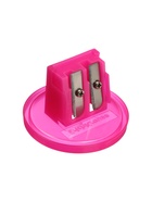Точилка ErichKrause Cylinder Duo Neon, 2 отверстия, с контейнером, МИКС 10999362