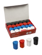 Точилка ErichKrause ClickUp Mini Classic, 1 отверстие, с контейнером, МИКС 10999363