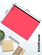 Zip-пакет пластиковый ErichKrause Matt Reef A4, непрозрачный, МИКС - Фото 6