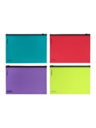 Zip-пакет пластиковый ErichKrause Matt Reef A5+, непрозрачный, МИКС - Фото 7