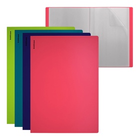 Папка А4 ErichKrause Soft Reef, 40 вкладышей, МИКС