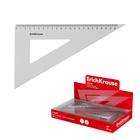 Треугольник 60*, 22 см, ErichKrause Clear - Фото 1