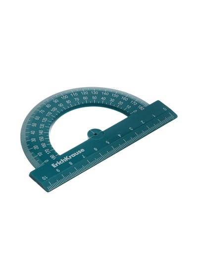 Транспортир 180°, 10 см, ErichKrause Reef, МИКС