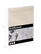 Бумага для черчения А3, 20 листов, ErichKrause, пластиковая папка - Фото 2