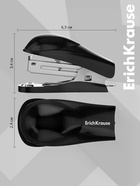 Степлер Mini №10 15 л ErichKrause Compact Classic, чёрный  (артикул 10999422)  большой выбор товаров оптом и в розницу по низким ценам с доставкой