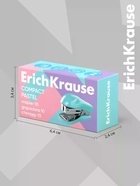 Степлер ErichKrause Compact Pastel, Mini №10, 15 листов, МИКС - Фото 5