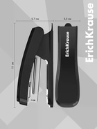 Степлер №10 15 л ErichKrause Clippy Classic, чёрный  (артикул 10999424)  большой выбор товаров оптом и в розницу по низким ценам с доставкой