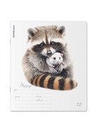 Тетрадь 12 листов в клетку ErichKrause Little Cuties, 60 г/м², обложка мелованный картон, МИКС  (артикул 10999431)  большой выбор товаров оптом и в розницу по низким ценам с доставкой