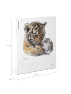 Тетрадь 12 листов в клетку ErichKrause Little Cuties, 60 г/м², обложка мелованный картон, МИКС  (артикул 10999431)  большой выбор товаров оптом и в розницу по низким ценам с доставкой