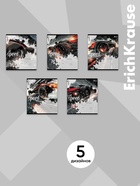 Тетрадь 12 листов в клетку ErichKrause Big Wheels, 60 г/м², обложка мелованный картон, МИКС  (артикул 10999432)  большой выбор товаров оптом и в розницу по низким ценам с доставкой