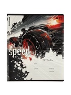 Тетрадь 12 листов в клетку ErichKrause Big Wheels, 60 г/м², обложка мелованный картон, МИКС 10999432