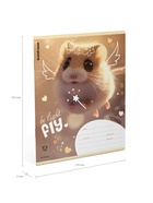 Тетрадь 12 листов в клетку ErichKrause Fluffy, 60 г/м², обложка мелованный картон, МИКС  (артикул 10999433)  большой выбор товаров оптом и в розницу по низким ценам с доставкой