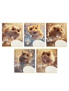 Тетрадь 12 листов в линейку ErichKrause Fluffy, 60 г/м², обложка мелованный картон, МИКС 10999434