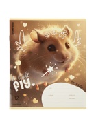 Тетрадь 12 листов в линейку ErichKrause Fluffy, 60 г/м², обложка мелованный картон, МИКС 10999434