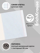 Тетрадь 12 листов в клетку ErichKrause Magic Pet, 60 г/м², обложка мелованный картон, МИКС  (артикул 10999435)  большой выбор товаров оптом и в розницу по низким ценам с доставкой