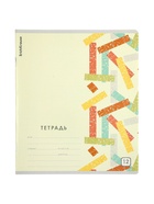 Тетрадь 12 листов в клетку ErichKrause Metrica, 60 г/м², обложка мелованный картон, МИКС (10 шт) - фото 809615670