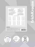 Тетрадь 12 листов в клетку ErichKrause Metrica, 60 г/м², обложка мелованный картон, МИКС  (артикул 10999437)  большой выбор товаров оптом и в розницу по низким ценам с доставкой