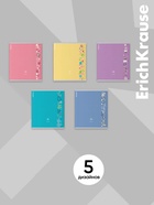 Тетрадь 18 листов в клетку ErichKrause Ruler Magic, 60 г/м², обложка мелованный картон, МИКС  (артикул 10999438)  большой выбор товаров оптом и в розницу по низким ценам с доставкой