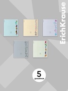 Тетрадь 18 листов в клетку ErichKrause Ruler Hobb, 60 г/м², обложка мелованный картон, МИКС - Фото 2