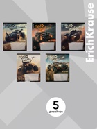 Тетрадь 18 листов в клетку ErichKrause Road Beas, 60 г/м², обложка мелованный картон, МИКС  (артикул 10999441)  большой выбор товаров оптом и в розницу по низким ценам с доставкой