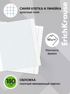 Тетрадь 18 листов в клетку ErichKrause Road Beas, 60 г/м², обложка мелованный картон, МИКС  (артикул 10999441)  большой выбор товаров оптом и в розницу по низким ценам с доставкой