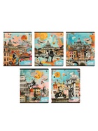 Тетрадь 48 листов в клетку, ErichKrause Roman Holiday, 60 г/м², обложка мелованный картон, блок офсет 10999448