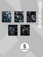 Тетрадь 48 листов в клетку, ErichKrause Glass Butterflies, 60 г/м², обложка мелованный картон, блок офсет 10999451