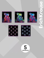 Тетрадь 48 листов в клетку, ErichKrause Jelly Bear, 60 г/м², обложка мелованный картон, блок офсет  (артикул 10999452)  большой выбор товаров оптом и в розницу по низким ценам с доставкой