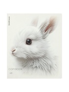 Тетрадь 48 листов в клетку ErichKrause Whiteout, 60 г/м², обложка мелованный картон, МИКС 10999453