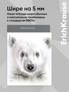 Тетрадь 48 листов в клетку ErichKrause Whiteout, 60 г/м², обложка мелованный картон, МИКС  (артикул 10999453)  большой выбор товаров оптом и в розницу по низким ценам с доставкой