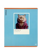 Тетрадь 48 листов в клетку, ErichKrause CatTone, 60 г/м², обложка мелованный картон, блок офсет  (артикул 10999455)  большой выбор товаров оптом и в розницу по низким ценам с доставкой