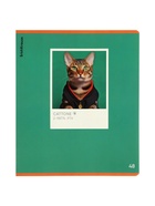 Тетрадь 48 листов в клетку, ErichKrause CatTone, 60 г/м², обложка мелованный картон, блок офсет  (артикул 10999455)  большой выбор товаров оптом и в розницу по низким ценам с доставкой