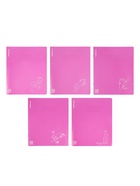 Тетрадь 48 листов в клетку ErichKrause Silhoutte, 60 г/м², обложка мелованный картон, МИКС (5 шт) - фото 809615685