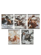 Тетрадь 48 листов в клетку ErichKrause Dream Cat, 60 г/м², обложка мелованный картон, МИКС (5 шт) - фото 809615708