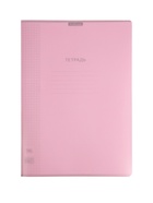 Тетрадь 96 листов в клетку, ErichKrause CoverPro Pastel fizzy, A4, розовый, обложка пластик - Фото 10