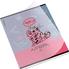 Тетрадь 48 листов в клетку «Алгебра: Котоформулы» ErichKrause, с пластиковой обложкой  (артикул 10999463)  большой выбор товаров оптом и в розницу по низким ценам с доставкой