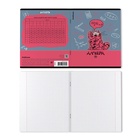 Тетрадь 48 листов в клетку «Алгебра: Котоформулы» ErichKrause, с пластиковой обложкой  (артикул 10999463)  большой выбор товаров оптом и в розницу по низким ценам с доставкой