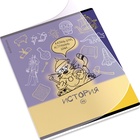 Тетрадь 48 листов в клетку «История: Котоформулы» ErichKrause, с пластиковой обложкой  (артикул 10999468)  большой выбор товаров оптом и в розницу по низким ценам с доставкой