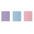 Тетрадь 48 листов в клетку «Алгебра» ErichKrause Pastel, с пластиковой обложкой, МИКС  (артикул 10999487)  большой выбор товаров оптом и в розницу по низким ценам с доставкой